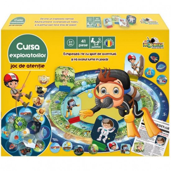Joc de atentie Cursa exploratorilor