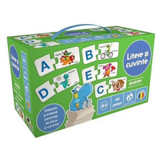 Puzzle Litere si cuvinte