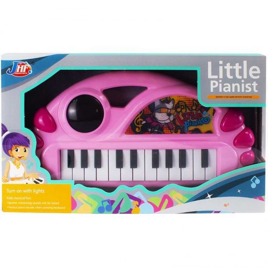 Orga copii Little Pianist roz