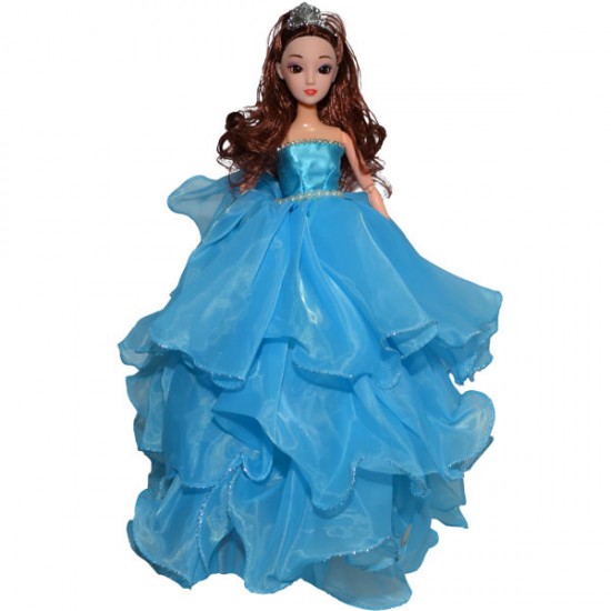 Papusa muzicala mireasa 36 cm