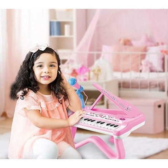 Pian copii cu microfon Little Musician