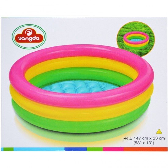 Piscina gonflabila Curcubeu 147 cm x 33 cm 