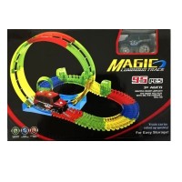 Pista fosforescenta cu masinuta 95 piese