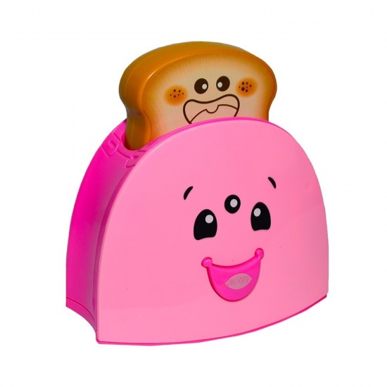 Jucarie prajitor de paine cu lumini si sunete roz