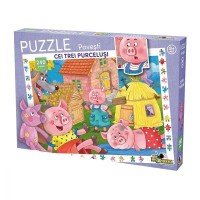 Puzzle 240 piese Cei Trei Purcelusi