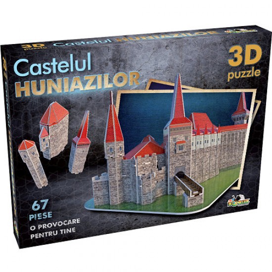 Puzzle 3D Castelul Huniazilor
