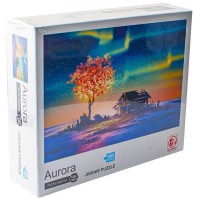 Puzzle Aurora Boreala 1000 piese
