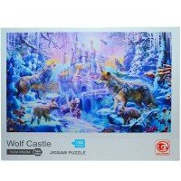 Puzzle 1000 piese - Castelul lupilor