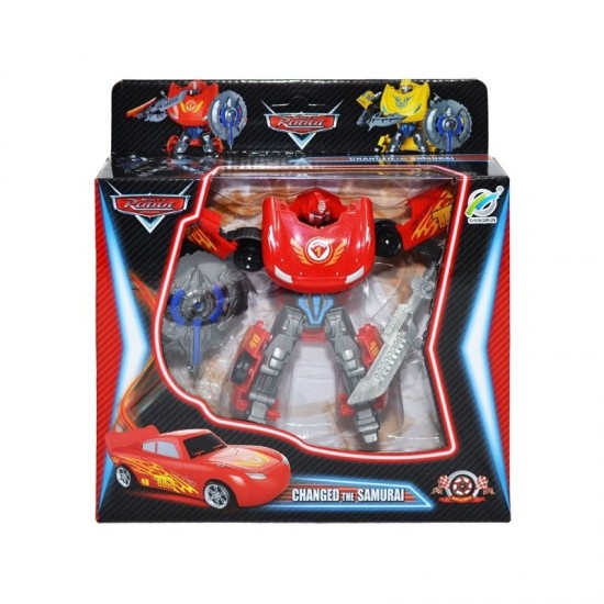Robot transformabil in samurai 12 cm