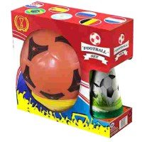 Set antrenament jaloane cu minge