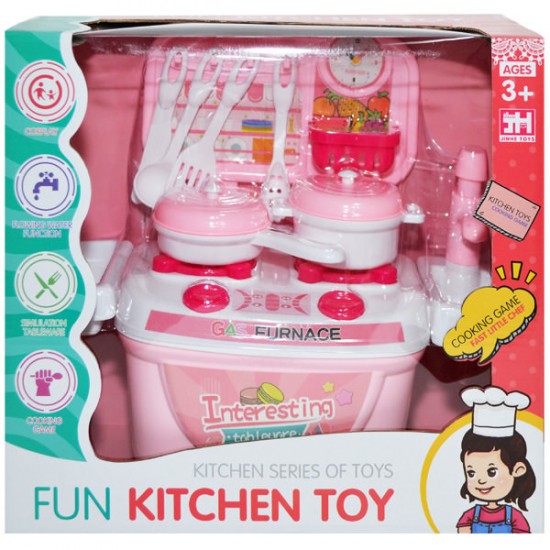 Set bucatarie cu accesorii Fun Kitchen