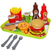 Set creativ fast food 24 piese