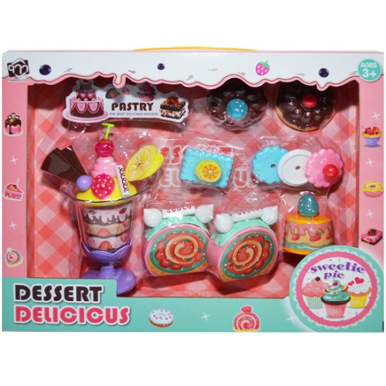 Set de joaca patiserie - Prajituri si inghetata