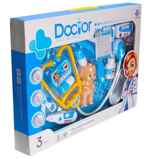 Set doctor cu lumina si sunet albastru