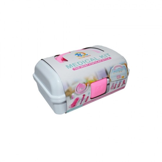 Set doctor in gentuta 14 piese roz