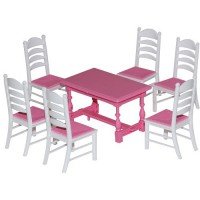 Set mobilier pentru papusi 7 piese - Wader