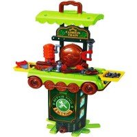 Set unelte in gentuta tip trenulet 65 piese