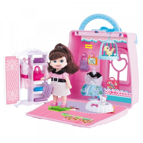 Casuta de papusi transformabila Handbag Play House