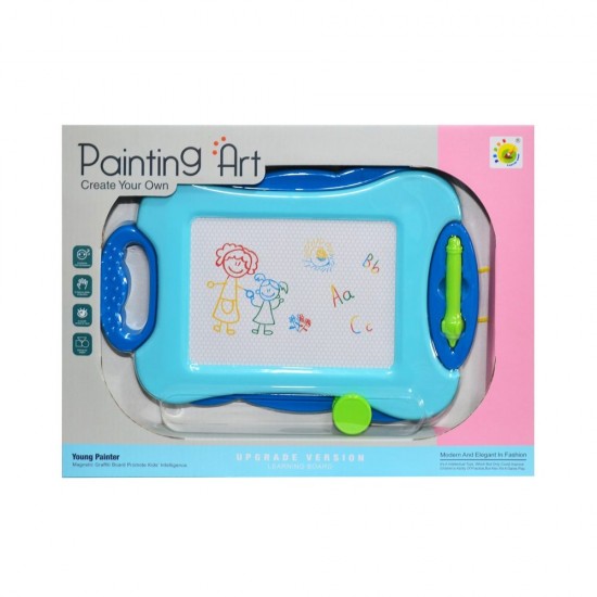 Tablita magica de scris si desenat albastru