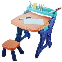 Tablita sevalet cu scaunel si accesorii pentru baieti