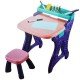 Tablita sevalet cu scaunel si accesorii pentru fete