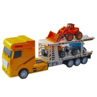 Tir cu 2 atv-uri si excavator Inertia