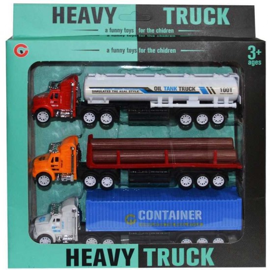 Set 3 tiruri Heavy Truck