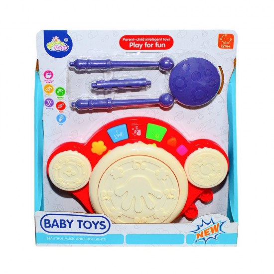 Tobita cu muzica si lumini pentru bebelusi