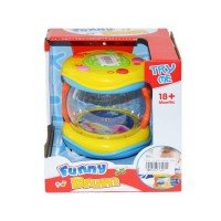 Jucarie bebe toba cu lumini Funny Drum