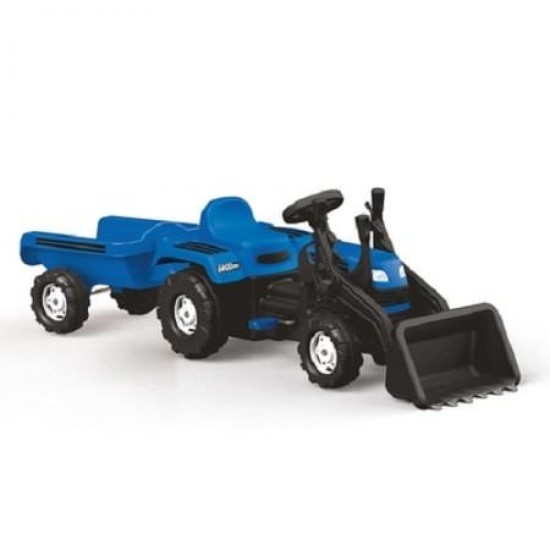 Tractor excavator cu pedale si remorca Ranchero Dolu