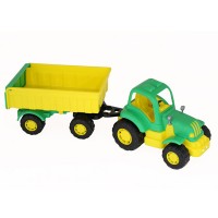 Tractor Hardy cu remorca Nr.1 42 cm - Polesie