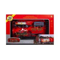 Trenulet clasic cu circuit si sanie