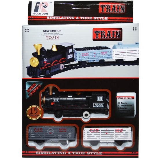 Trenulet cu baterii 15 piese