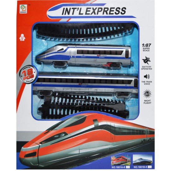 Trenulet International Expres cu sunete si lumini