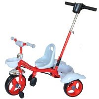 Tricicleta copii cu pedale si maner