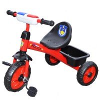 Tricicleta cu pedale muzica si lumina - Politie