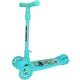 Trotineta pentru copii pliabila cu roti silicon - Turcoaz