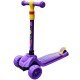 Trotineta copii cu roti silicon si led - Mov