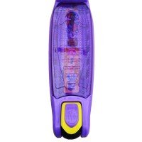 Trotineta copii cu roti silicon si led - Mov