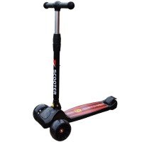 Trotineta copii cu roti silicon si leduri Scooter