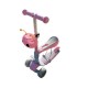 Trotineta copii cu scaunel detasabil Omida - Roz