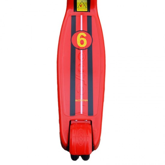 Trotineta cu roti silicon, muzica si led