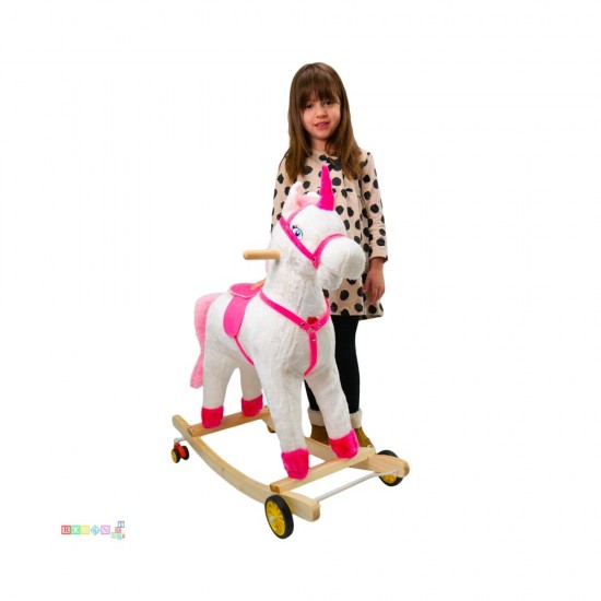 Unicorn balansoar cu rotile si sunete