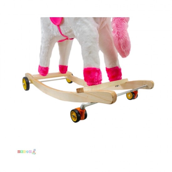 Unicorn balansoar cu rotile si sunete