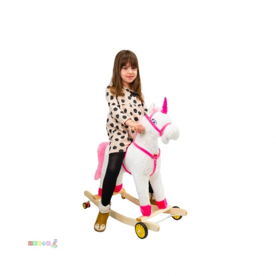 Unicorn balansoar cu rotile si sunete