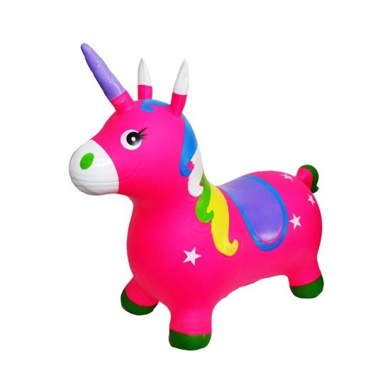 Unicorn din cauciuc gonflabil Roz
