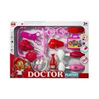 Set doctor pentru fetite cu lumina si sunet