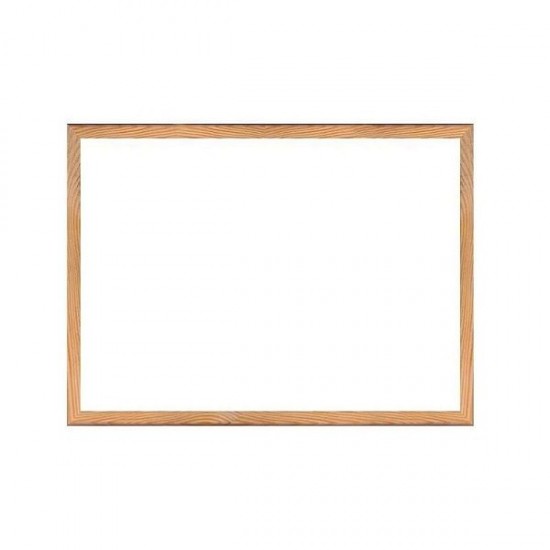 Tabla alba magnetica rama lemn 30x40 cm Tupiko