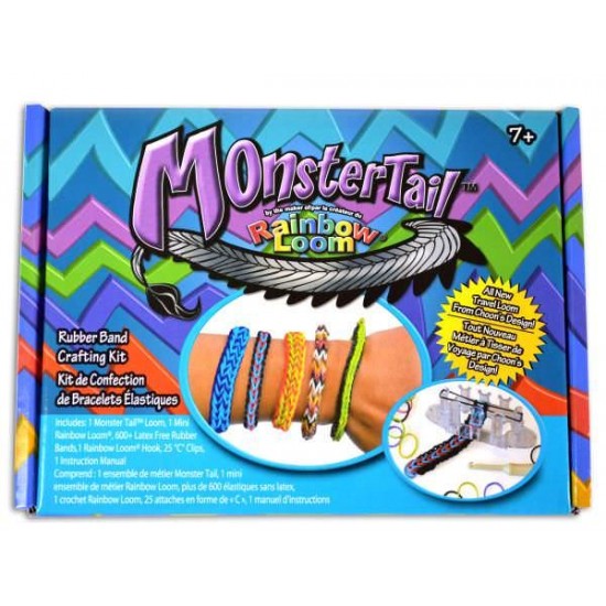 Monster Tail Rainbow Loom