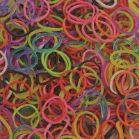 Elastice Rainbow Loom - Standard Mix